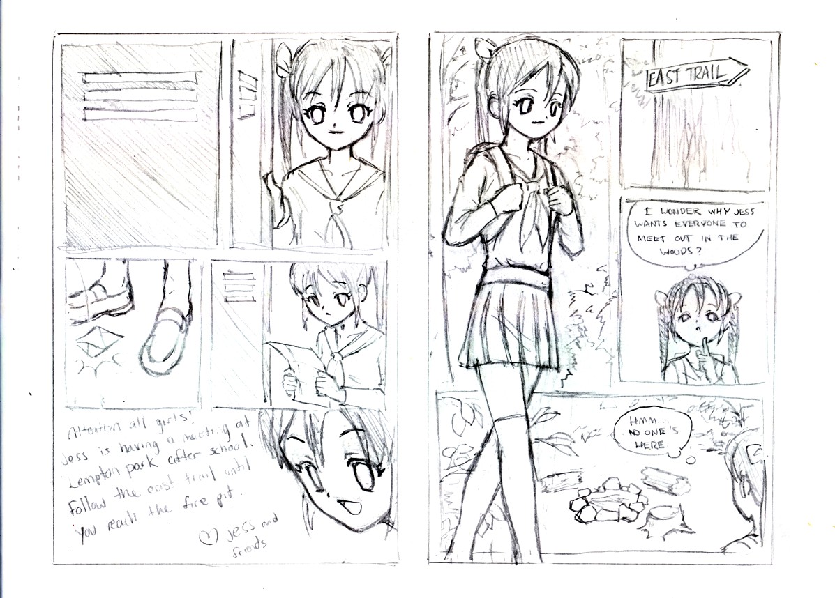 Girl's Club Ch.3 page 1 full