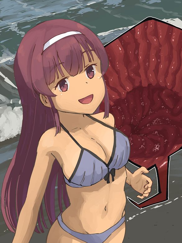 Hamabe de kobito wo marunomi ni shichau onnanoko page 8 full