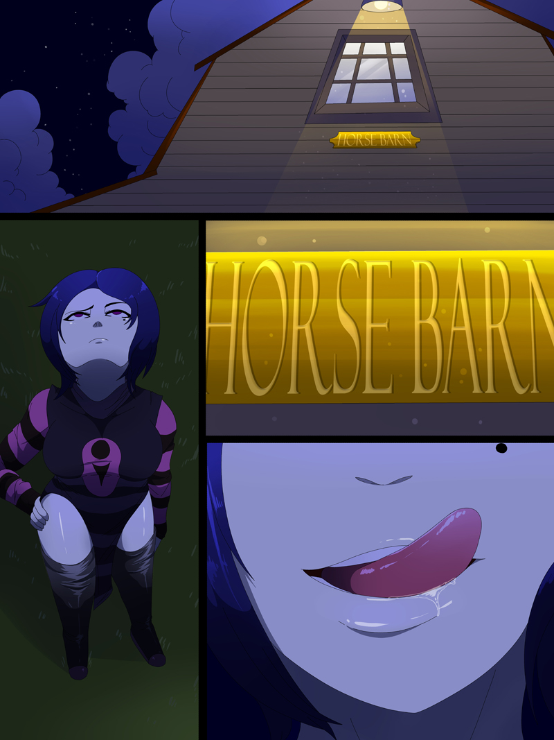 Tak In The Horse Barn page 1 full