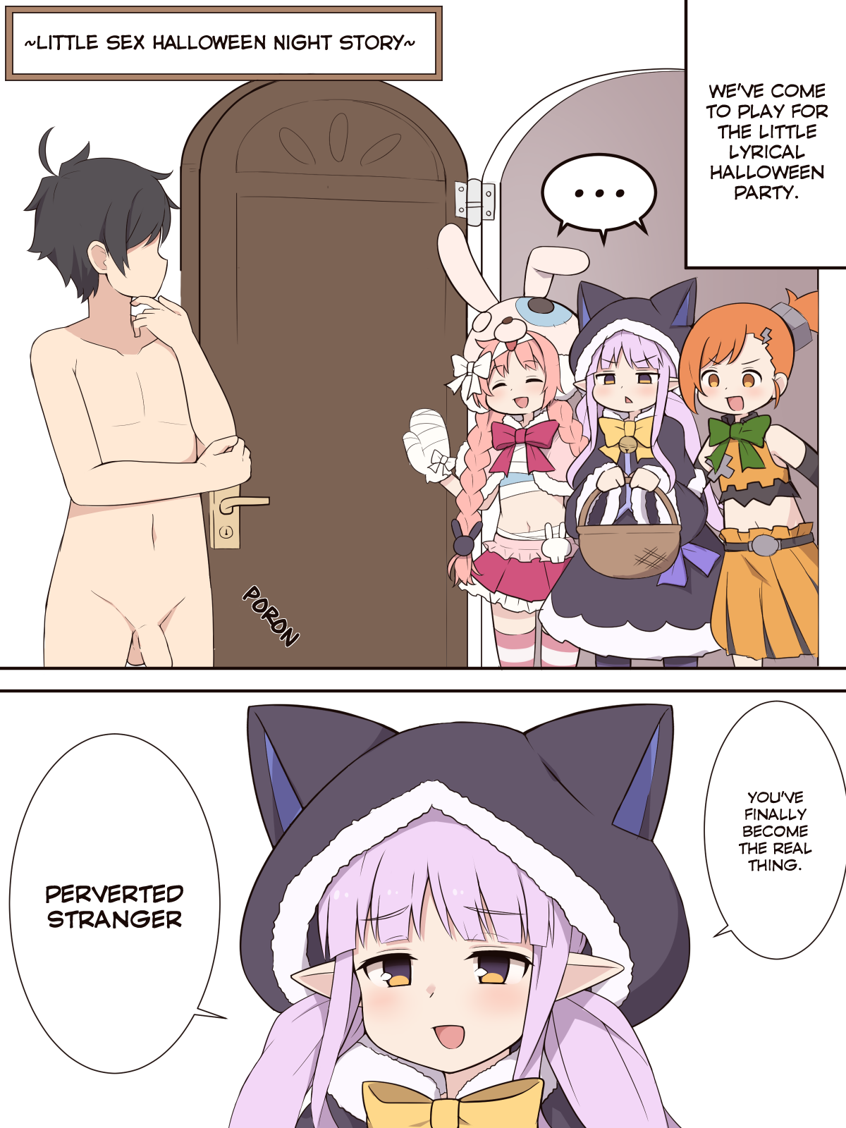 Little Sex Halloween Night no Ohanashi | Little Sex Halloween Night Story page 1 full