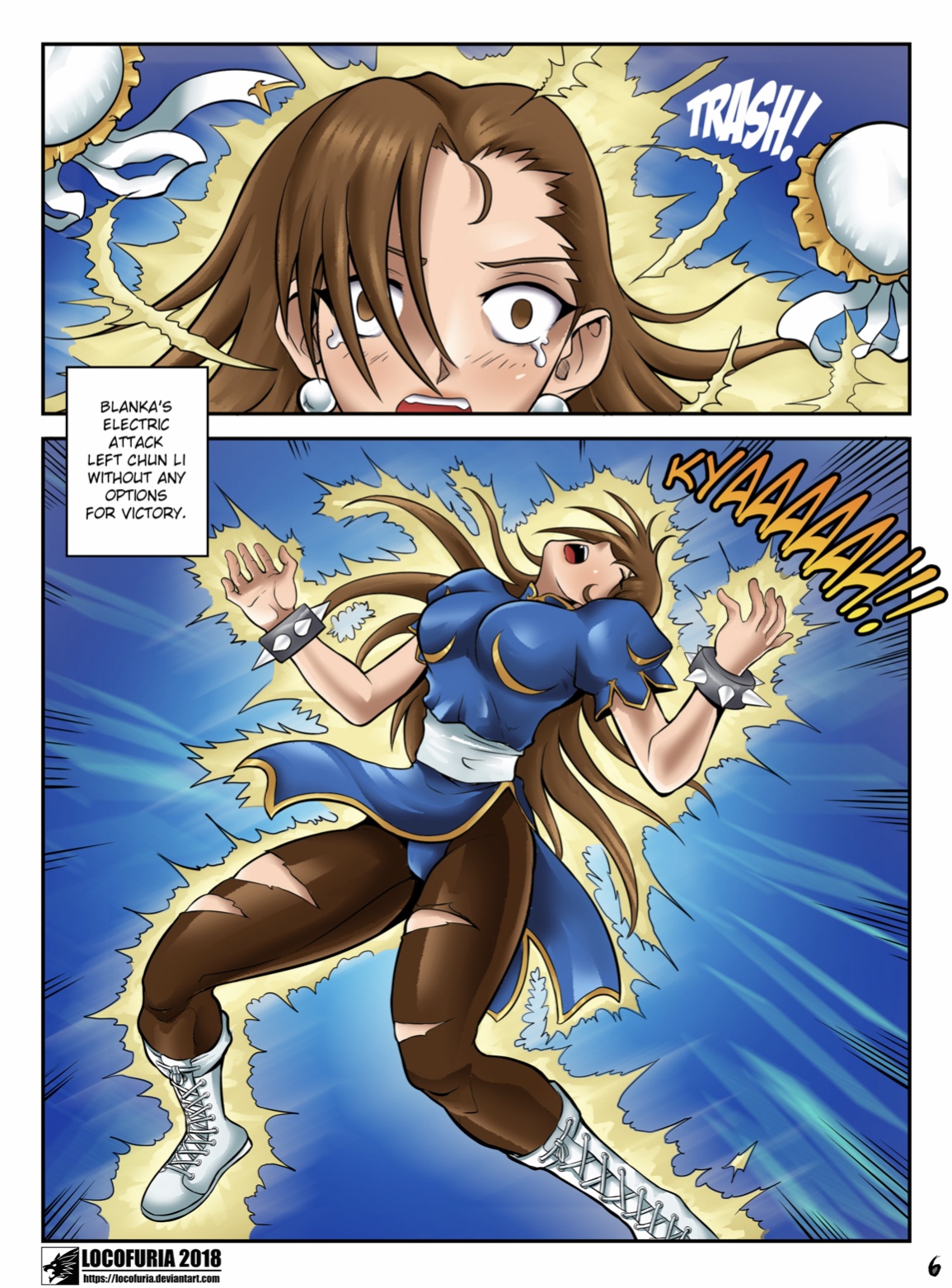 High Voltage Shock #1-2 page 8 full