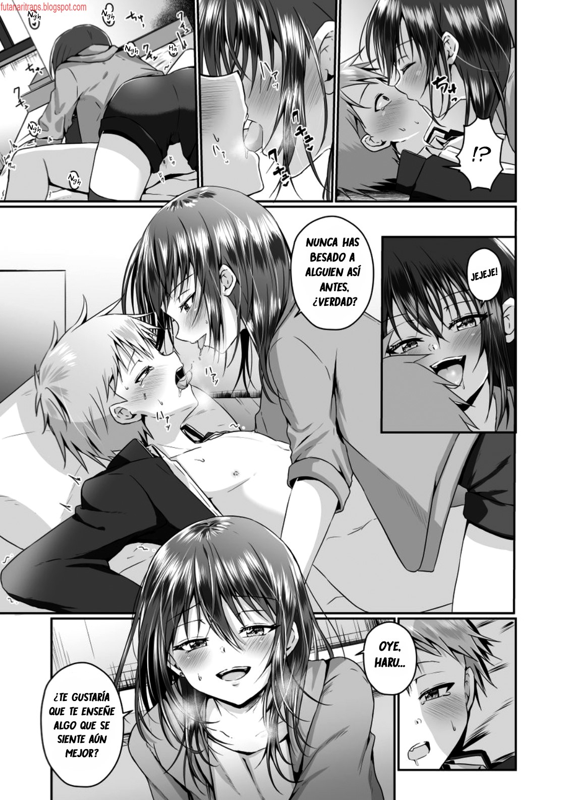 Chotto S na Onee-san ni Otokonoko ga Horareru Hanashi page 9 full