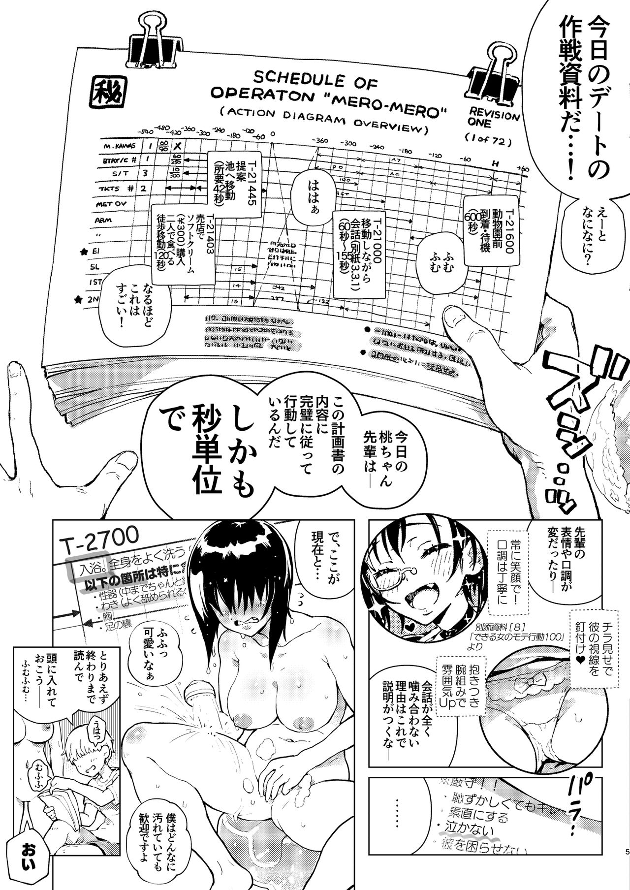 Hisshou! Momo-chan Senpai no Perfect Date Plan page 5 full