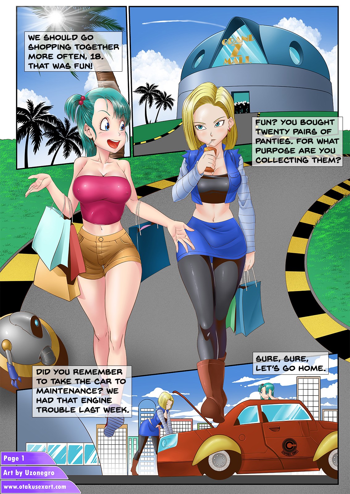 Dragon Ball H: Bulma’s BBC Saga page 2 full
