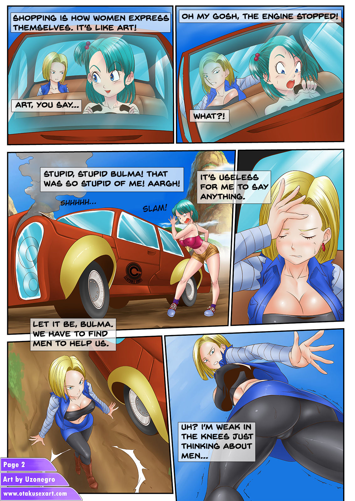 Dragon Ball H: Bulma’s BBC Saga page 3 full