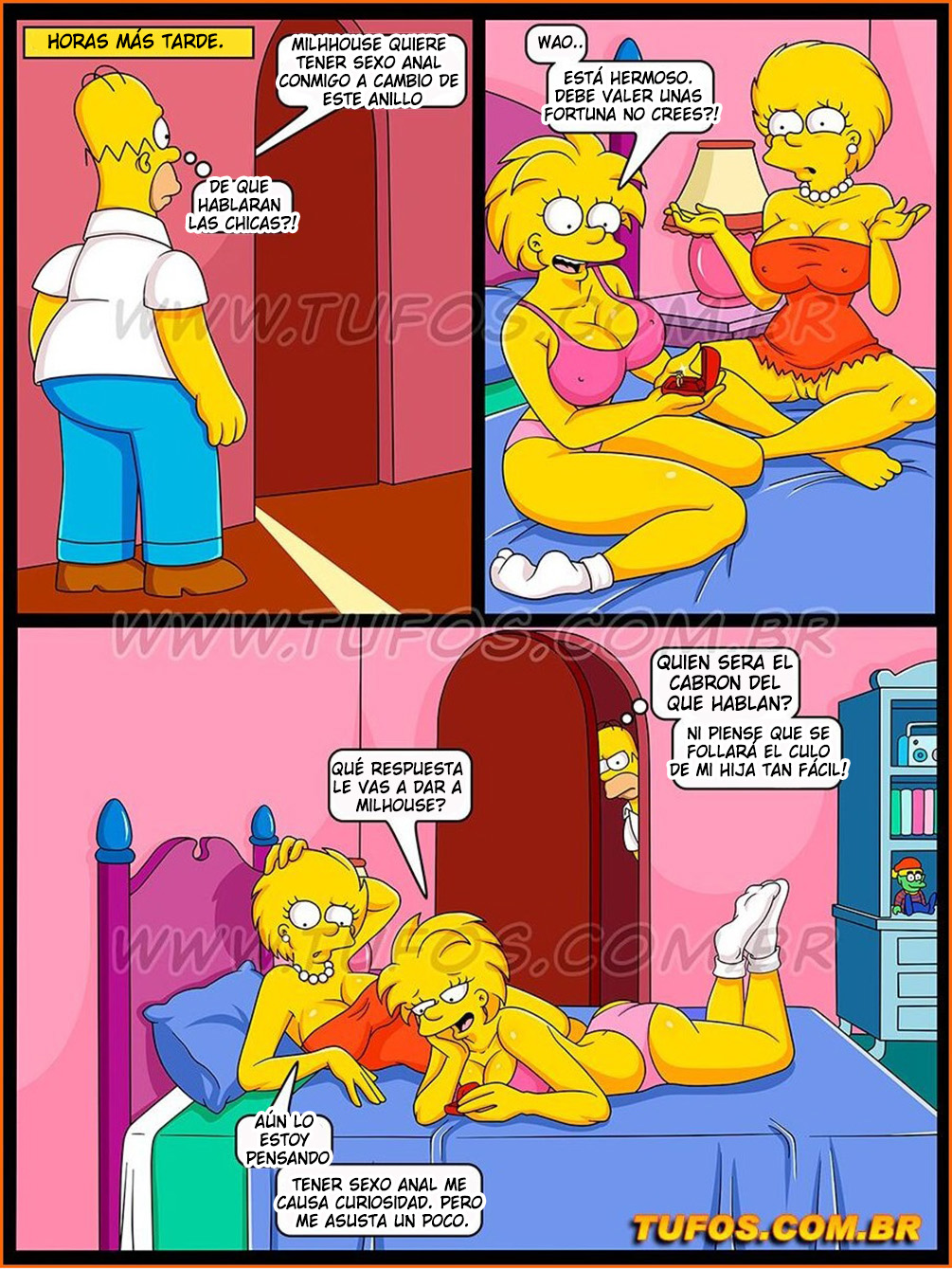 El Valioso Anillo Familiar – Los Simpsons page 4 full