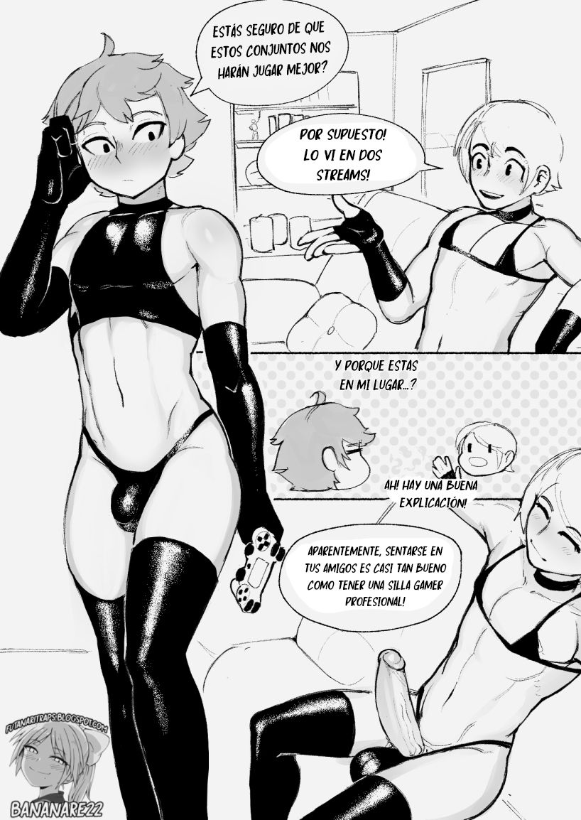 Gamer Boys page 1 full