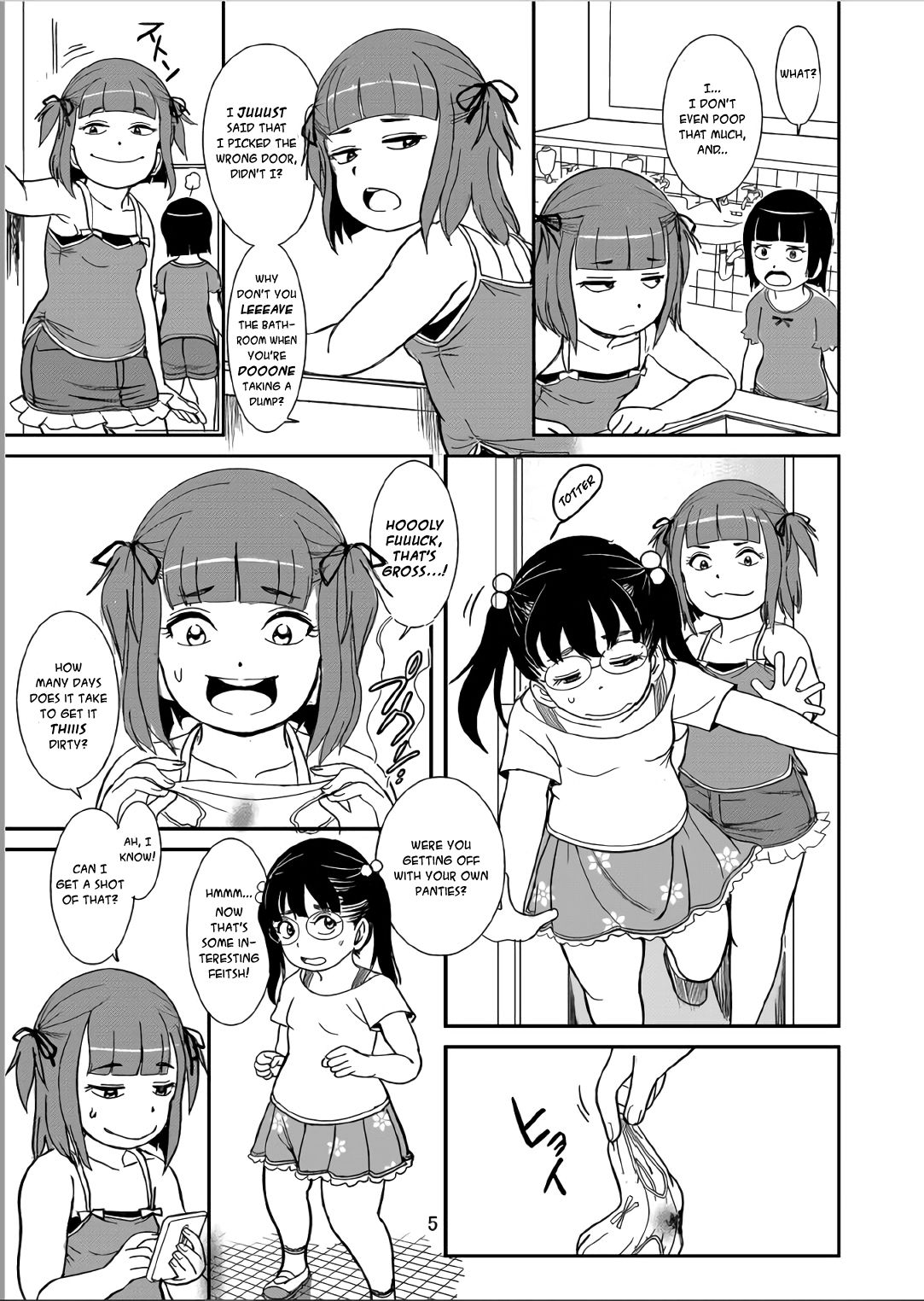 Watashi-tachi Bichibichi Bitch | We Are the Shitting Sluts page 6 full