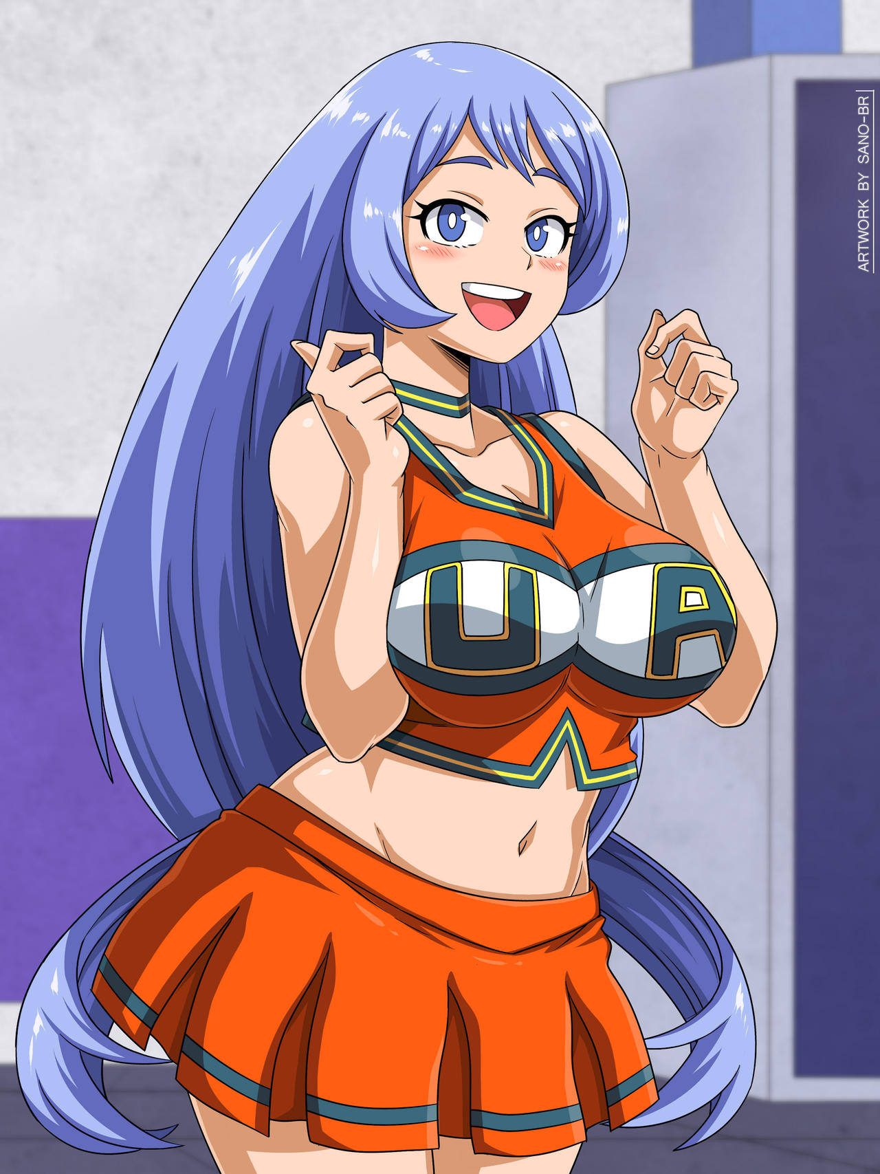 Nejire Hado  Cheerleader page 1 full