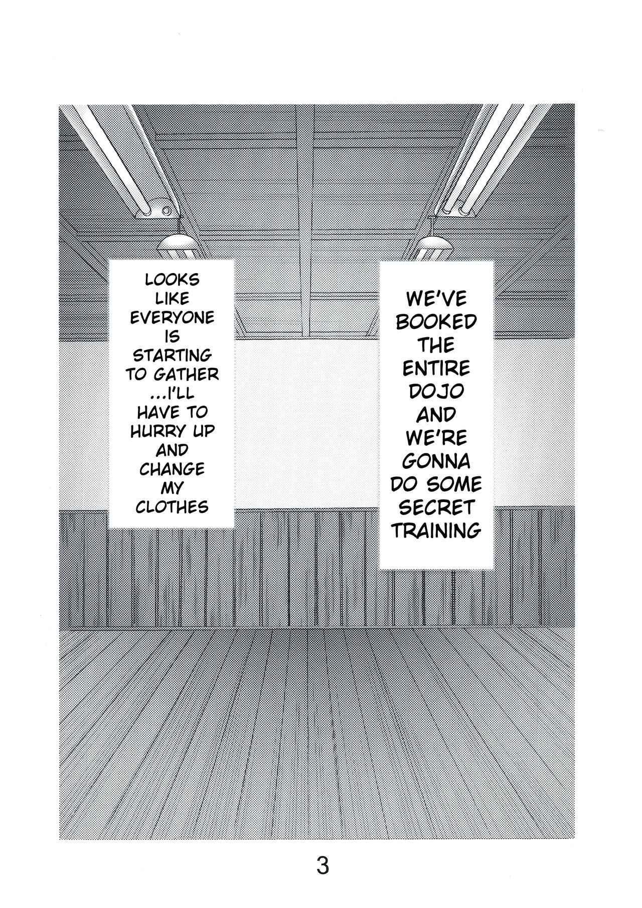 Kyou wa karate no tokkun de | Today's Private Karate Lesson page 3 full