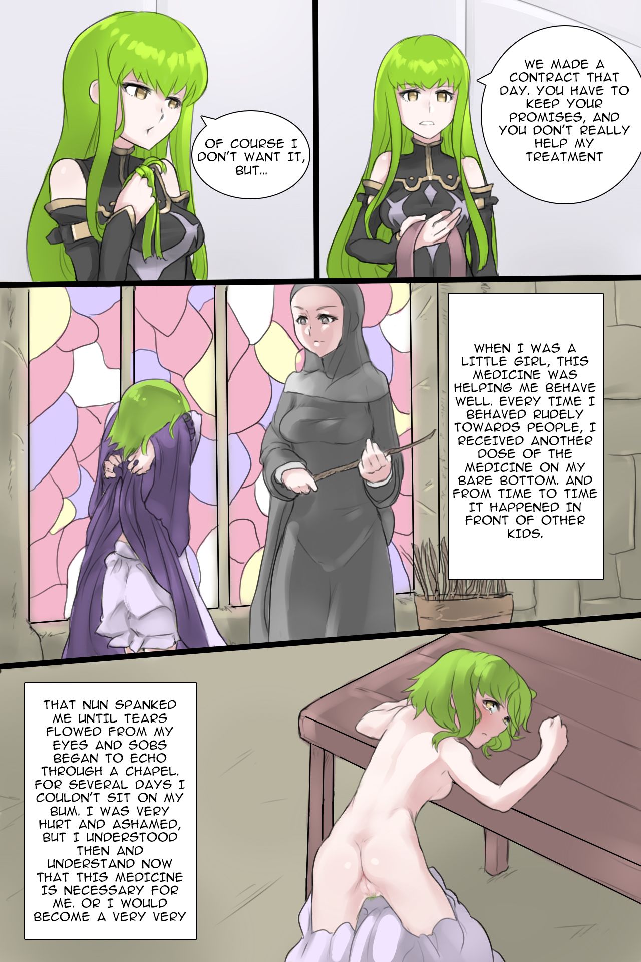 Code Geass BDSM comic page 1 full