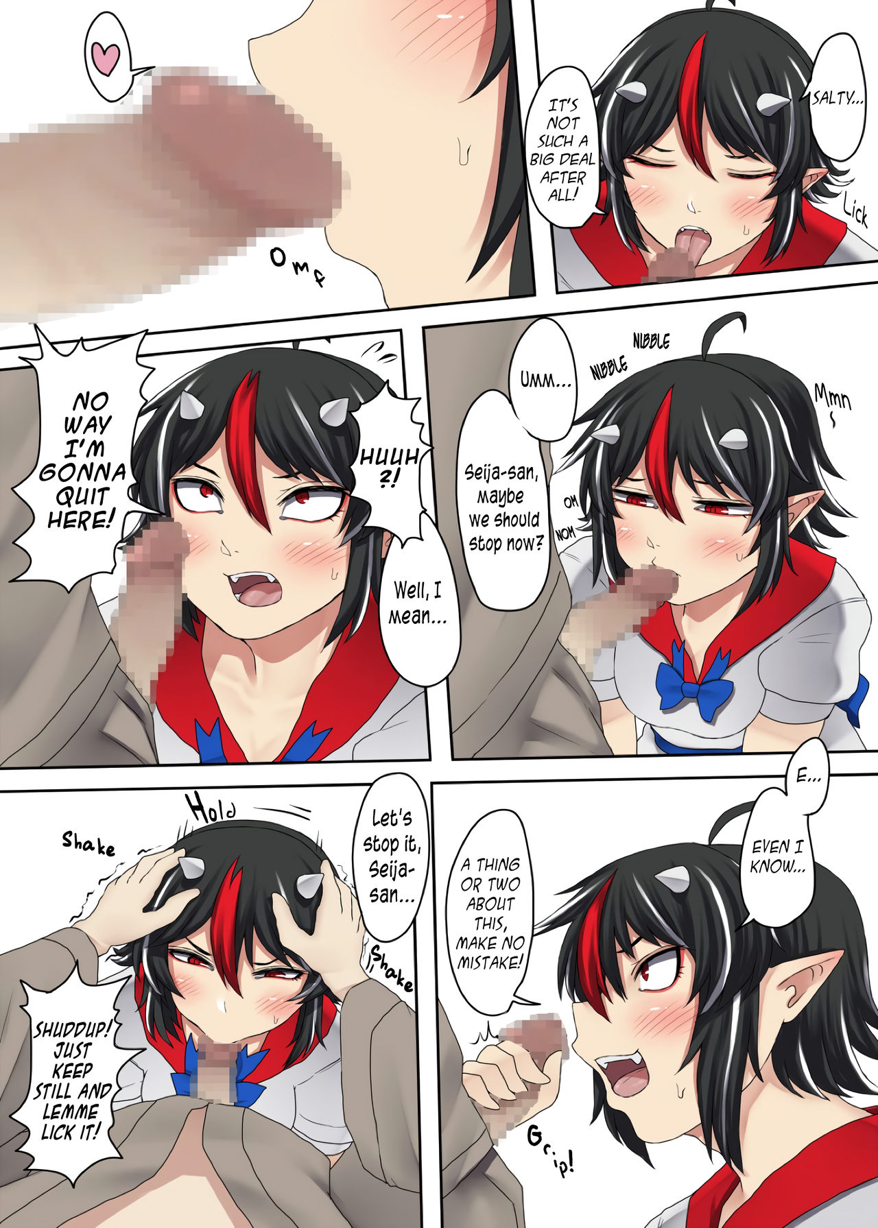Sunao na Seija to Suru Hon | Doing “It” With an Honest Seija page 5 full
