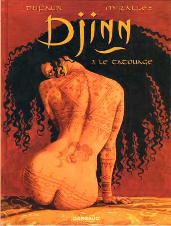 Djinn - T03 - Le Tatouage cover