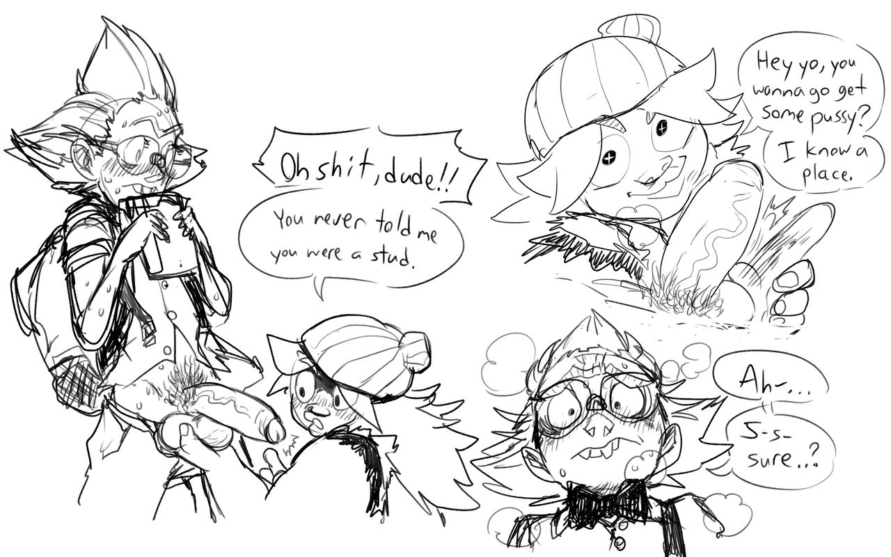 College AU by Hunter M page 1 full