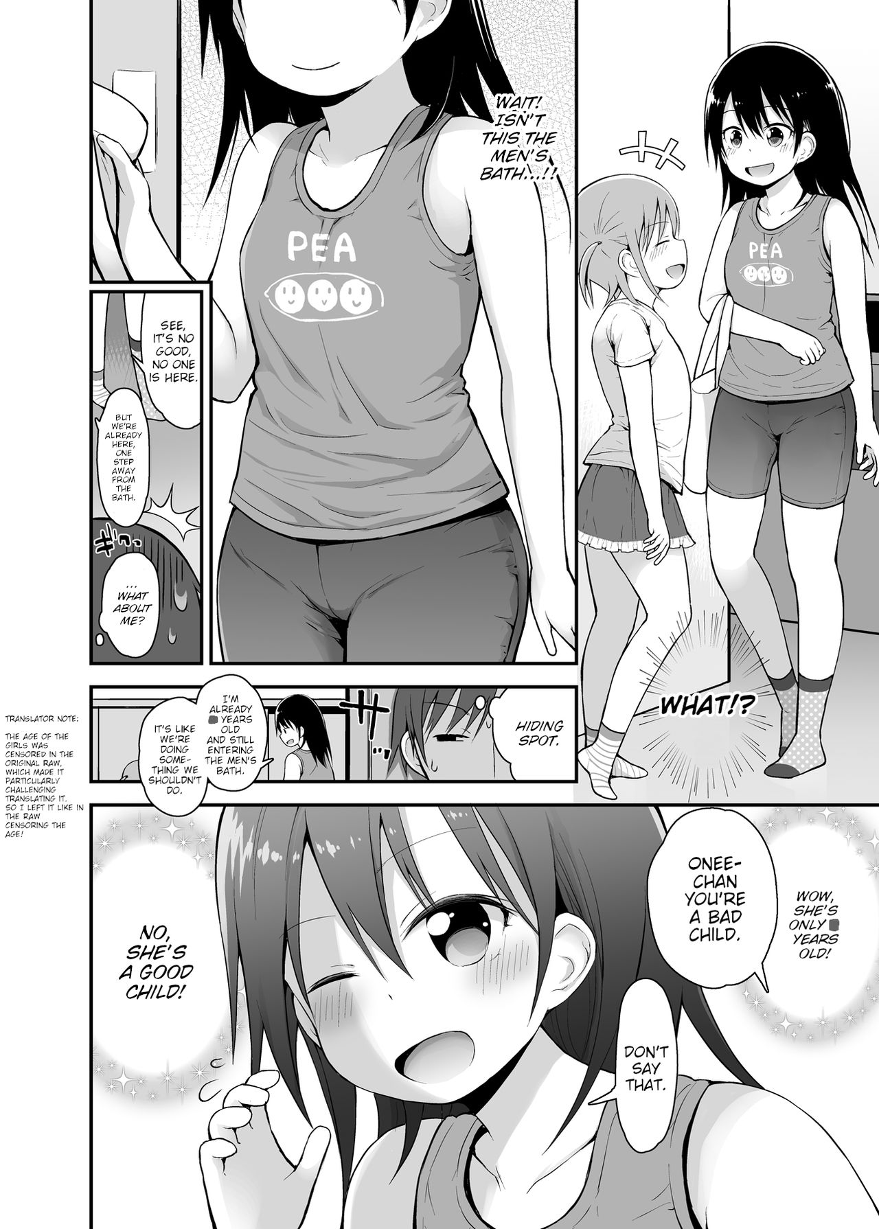 Onnanoko datte Otokoyu ni Hairitai 3 | They may just be little girls, but they still want to enter the men's bath! 3 page 3 full
