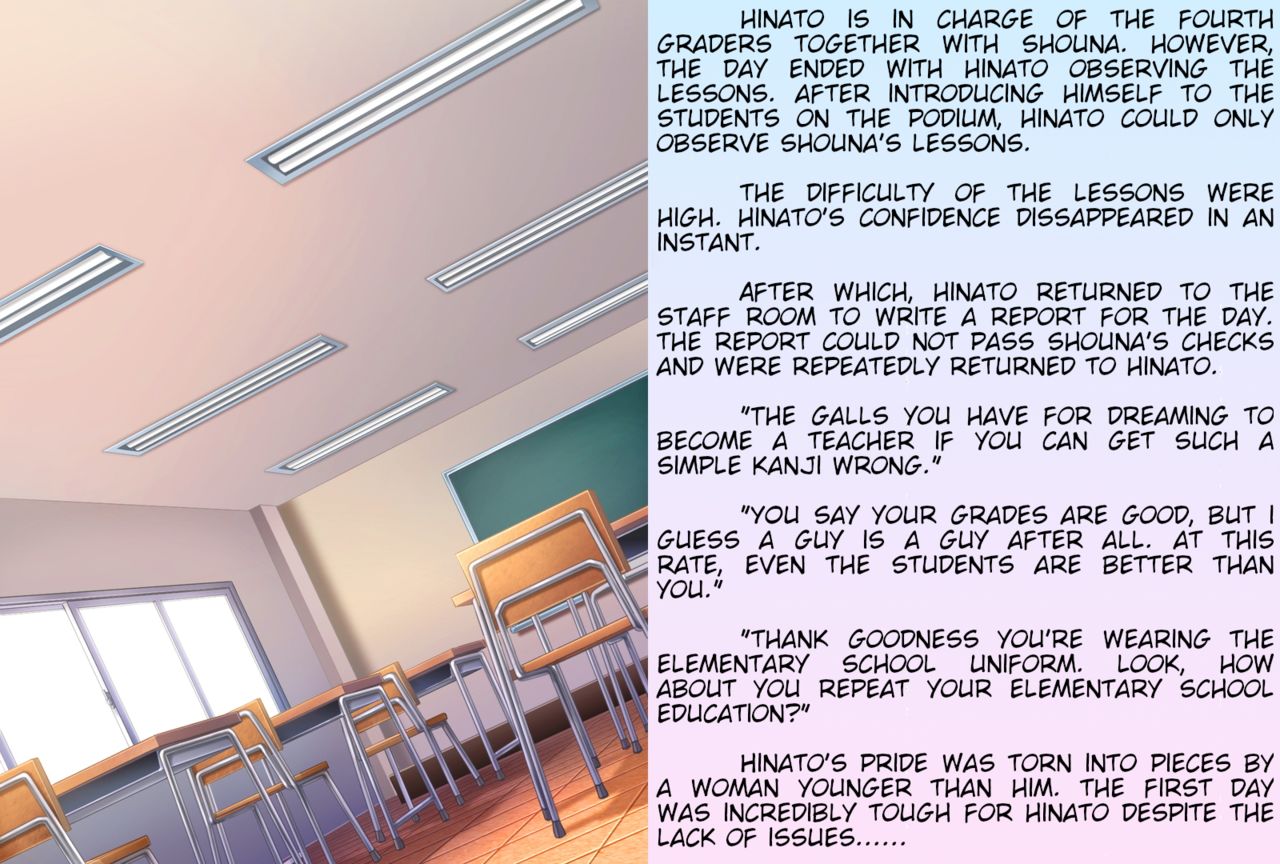 Hinato-sensei no Futanari Gakkyuu Kyoiku Jisshuuki page 9 full