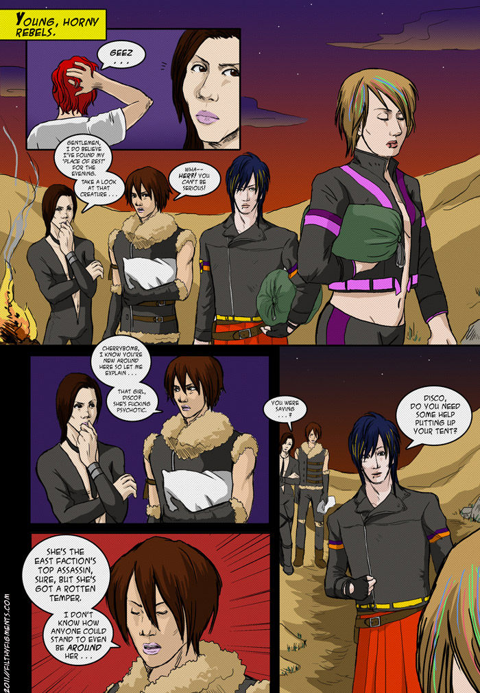 Apocalypse Love "No Regrets" page 3 full