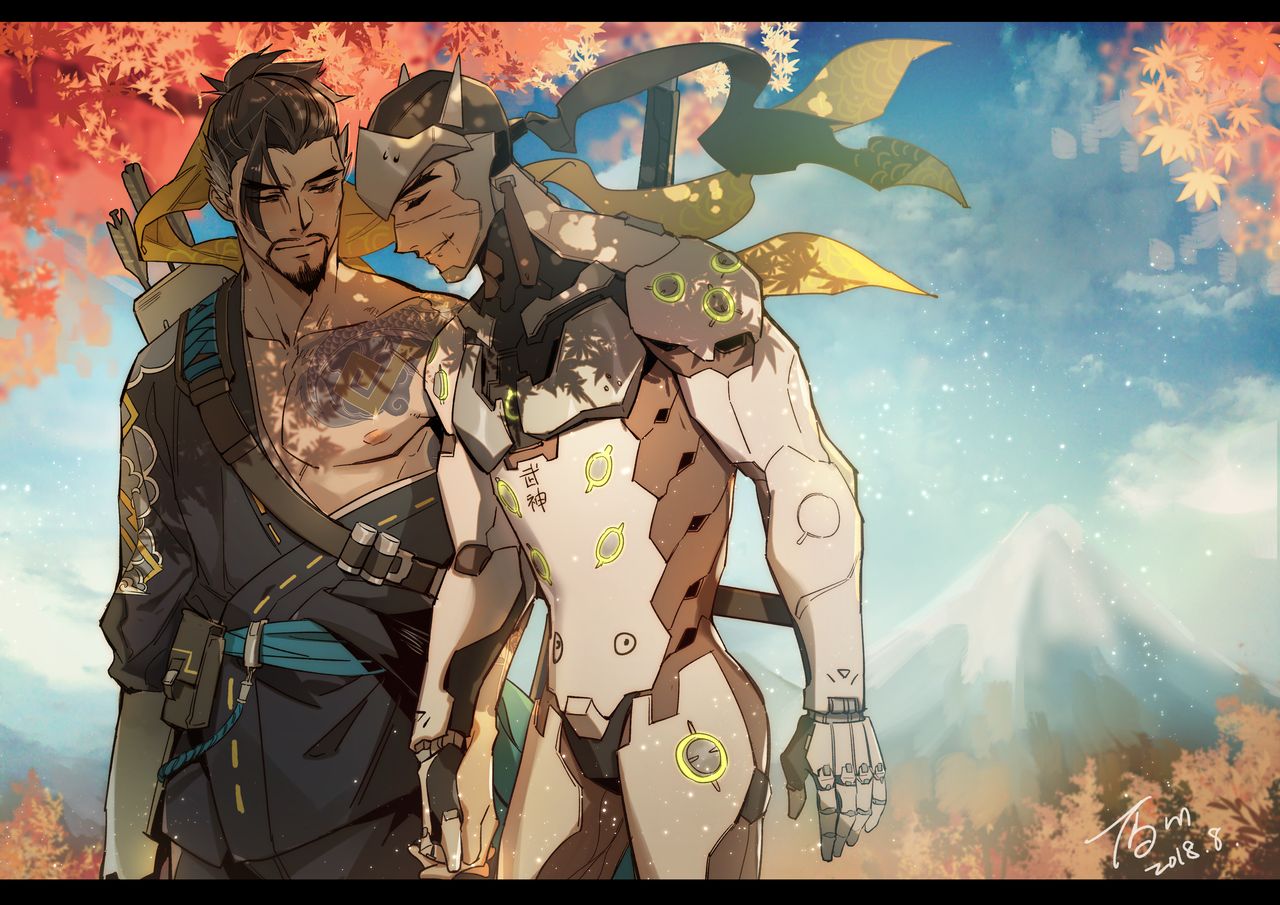 Redemption: A Genji-Hanzo Fanzine page 3 full