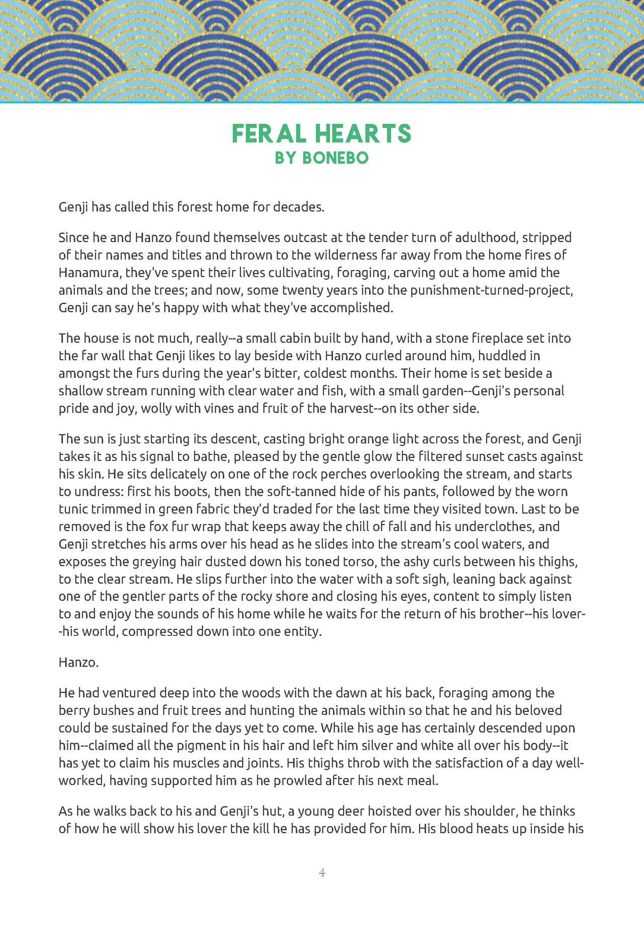 Redemption: A Genji-Hanzo Fanzine page 4 full