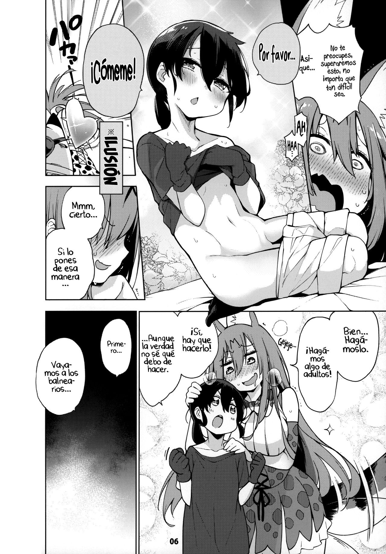 Miwaku no Serval Nee-san ~Paradise~ | La lujuria de Serval ~Paraíso~ page 7 full
