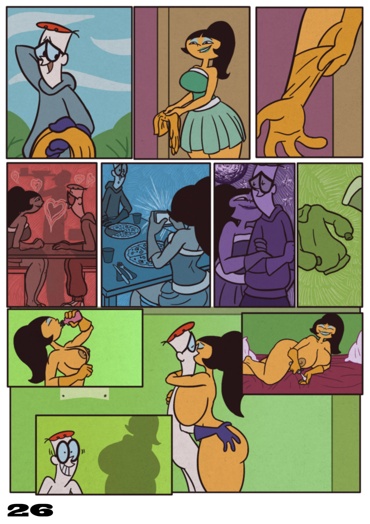 Dexter's Laboratory Unused Comic Pages page 2 full