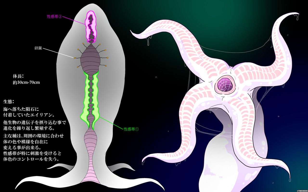 Sperm Creature on Male page 2 full