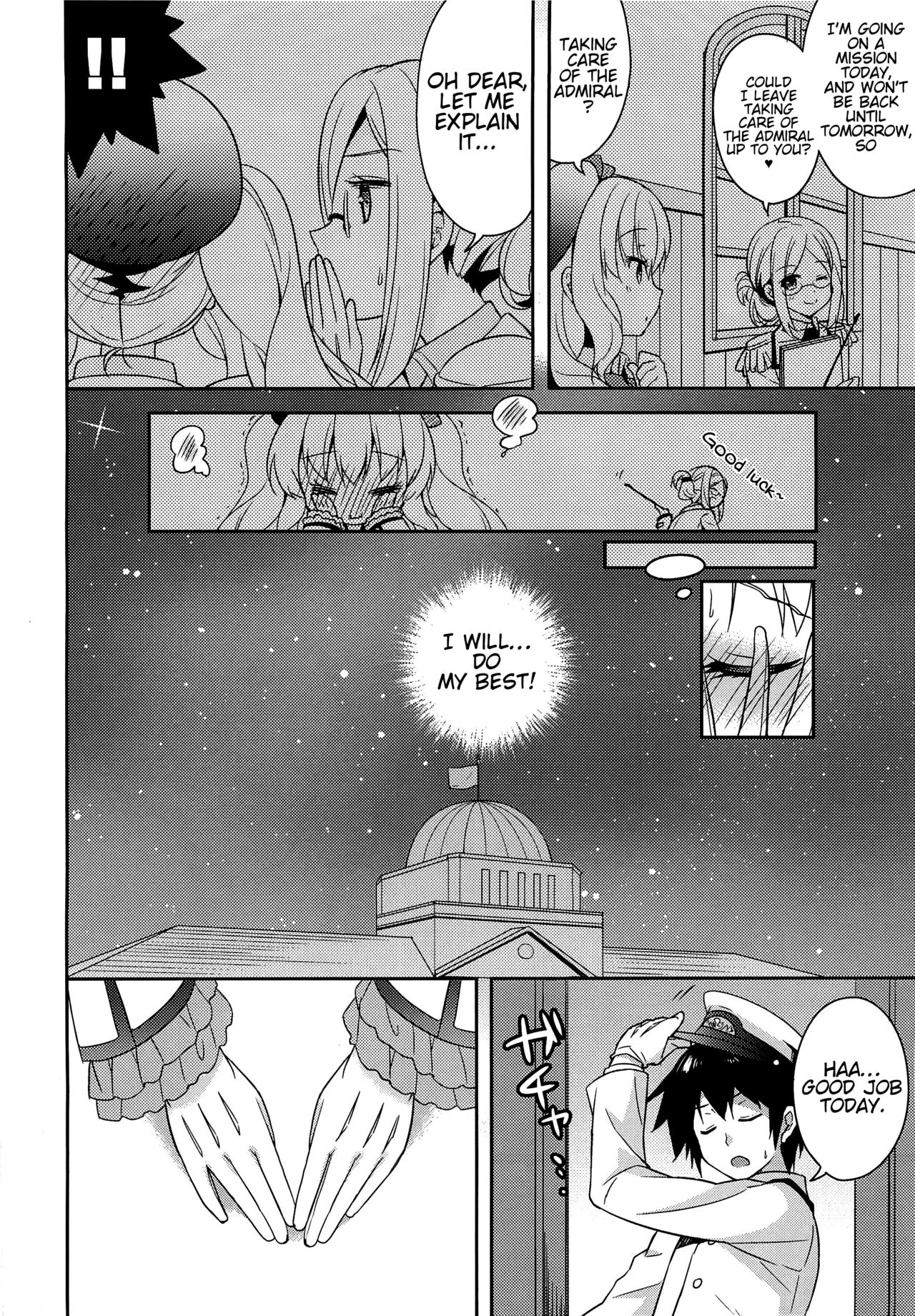 Doutei Teitoku to Babumi Kashima-san | The Virgin Admiral and a Kashima-san Whose Maternal Instinct Has Been Awakened page 3 full