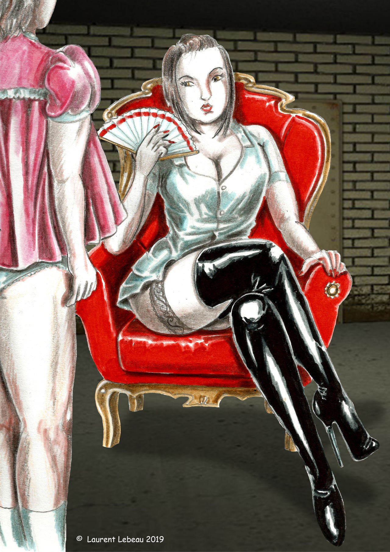 Best Laurent Lebeau Femdom Art gallery page 4 full