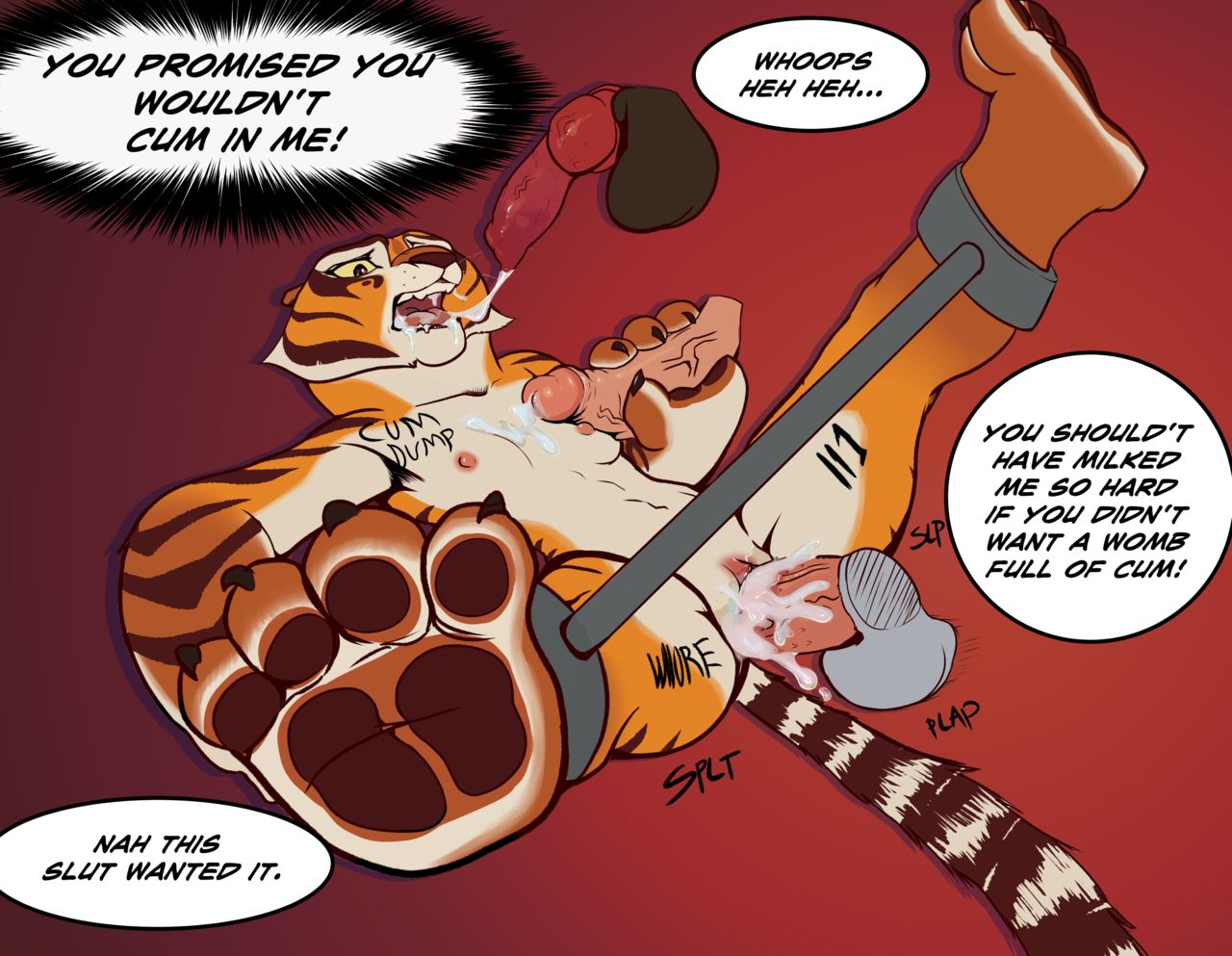 Master Tigress's training with students page 6 full