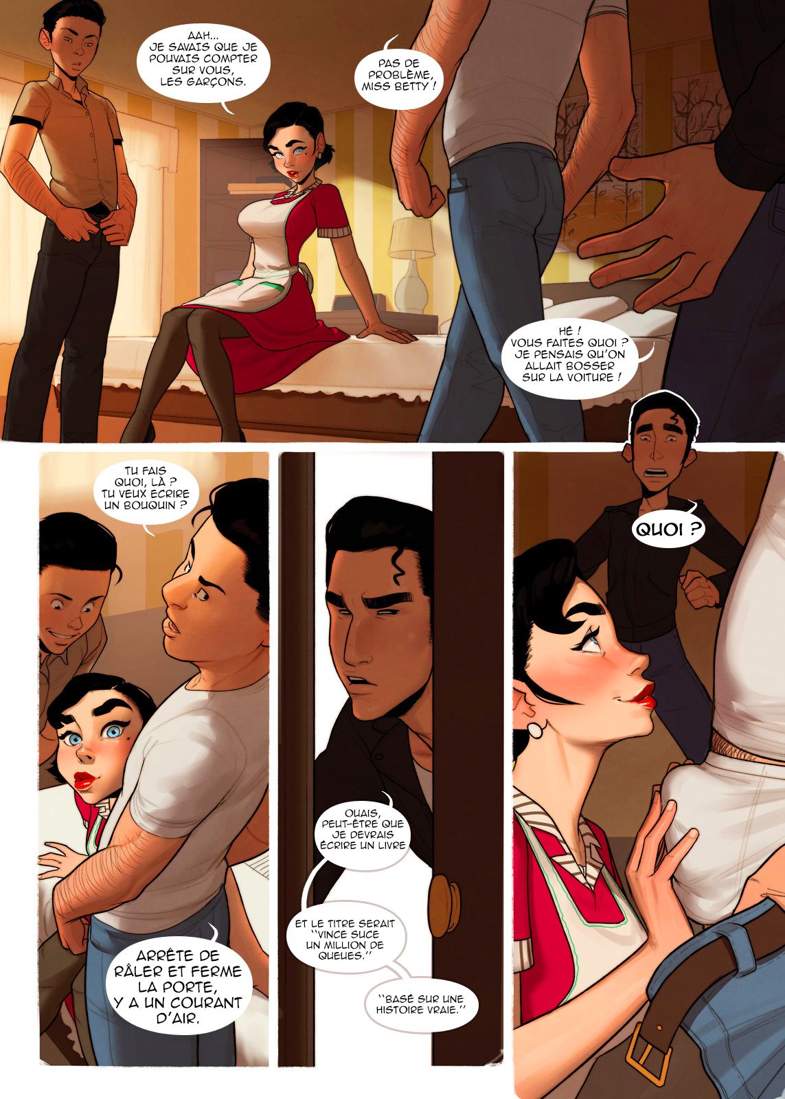 The Good Old Times | Le Bon Vieux Temps   Shaved page 4 full