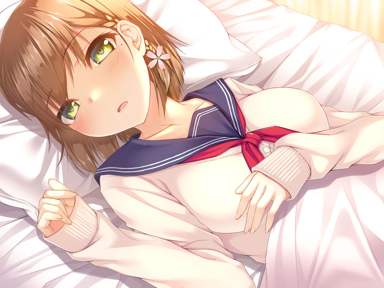 Totsuzen nemuru yamai ni kakatta osananajimi ni, tsui dekigokoro de... page 8 full