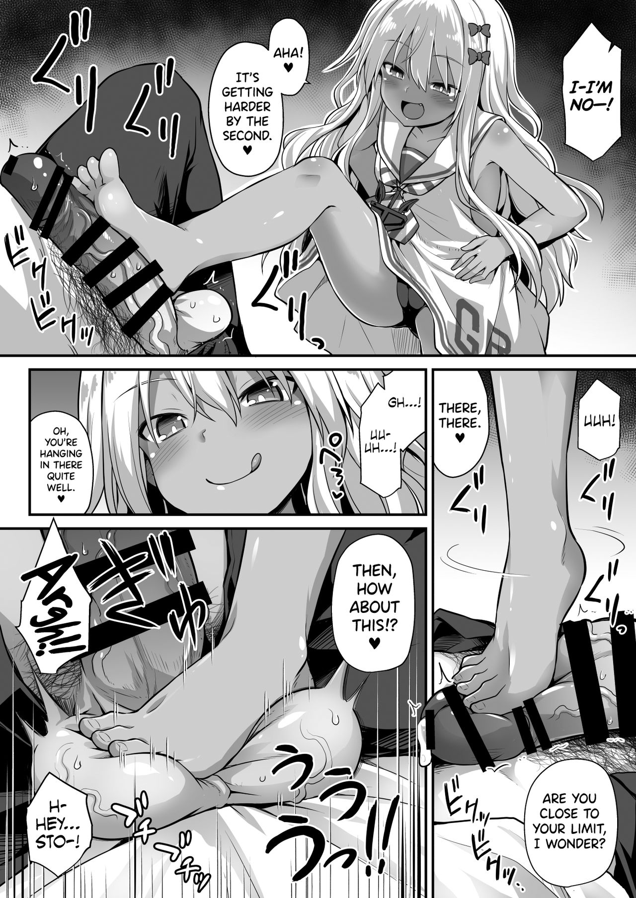 Kanmusu Chakunin Zenya - Grecale-chan no Mesugaki Joui Play page 10 full