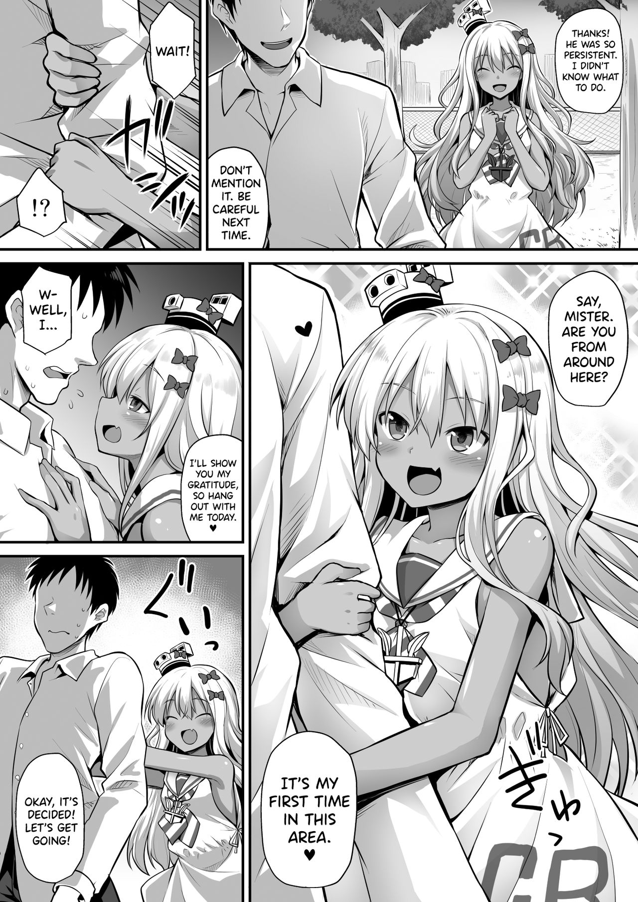 Kanmusu Chakunin Zenya - Grecale-chan no Mesugaki Joui Play page 4 full