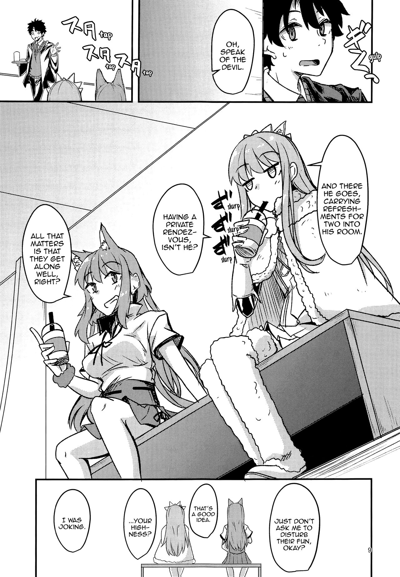 Seihitsu-chan Love Hour | Serenity-chan Love Hour page 9 full