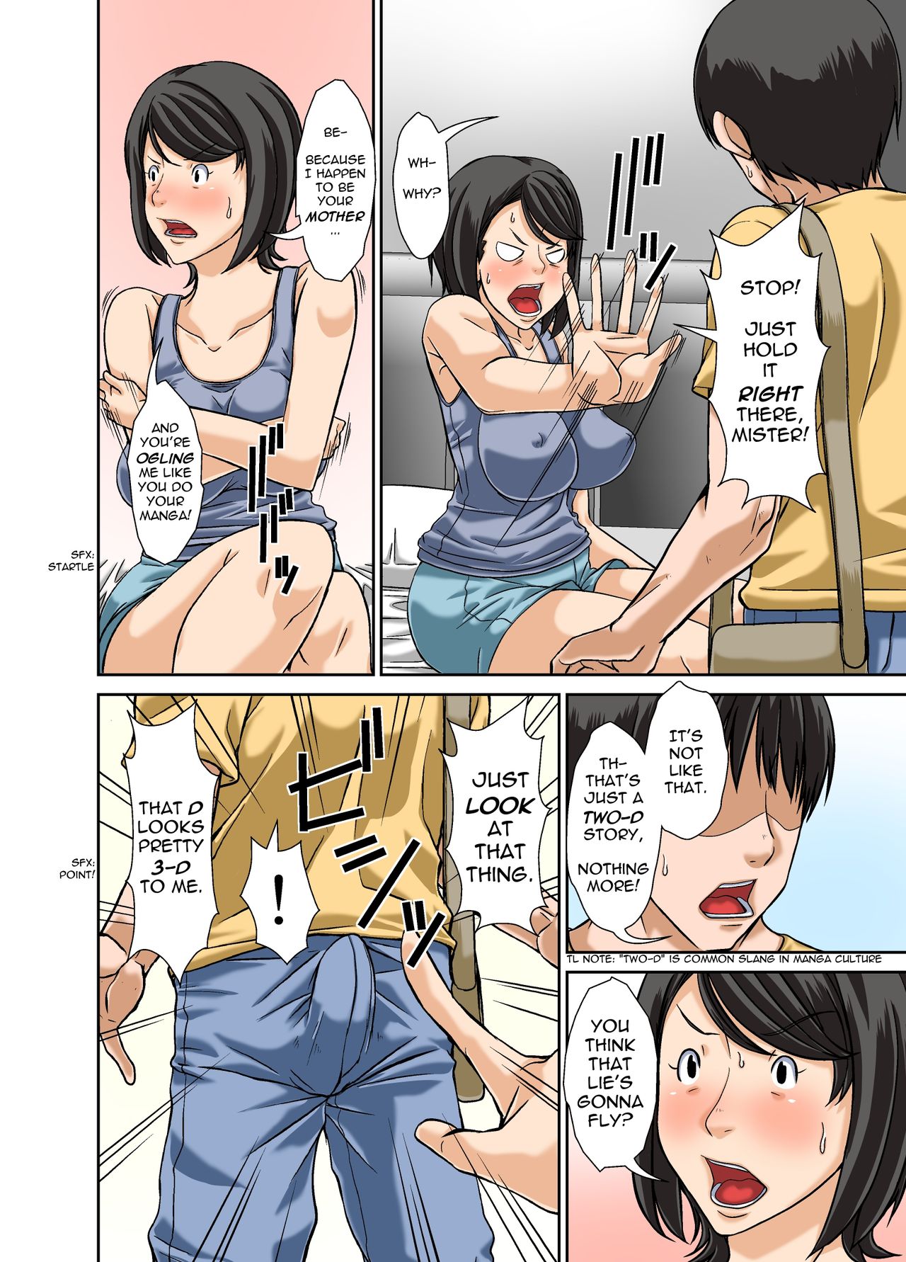 Kora! Anta Hahaoya ni Herikutsu o Konete Nani Ecchi na Koto Shiyou to Shiteru no! | Hey! Give Your Mother One Good Reason Why You're Trying to Do Sexy Stuff to Her! page 10 full