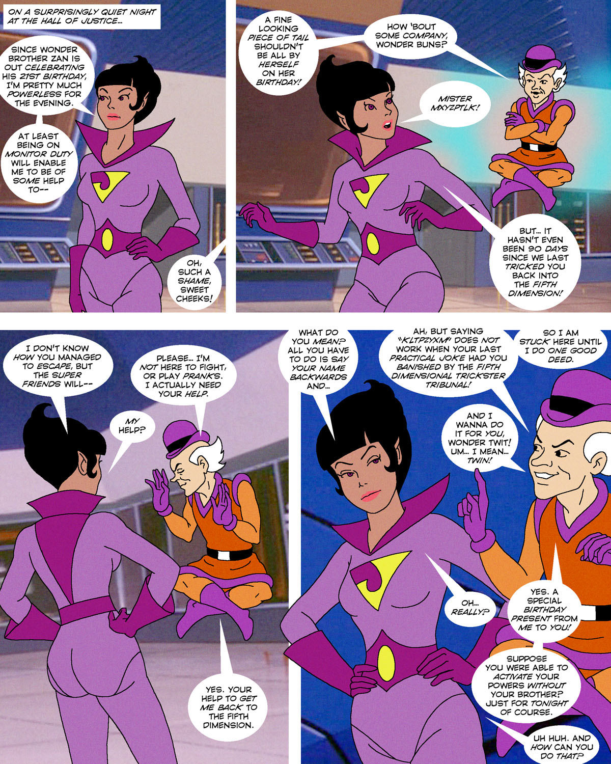 Super Friends with Benefits: A Chance to Enhance page 2 full