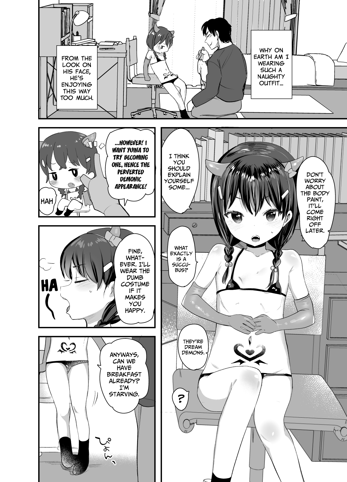 Cosplay Shitatte Succubus ni wa Narenai yo Onii-chan!| Even If I Cosplay as a Succubus I Can't Become One Onii-chan! page 3 full