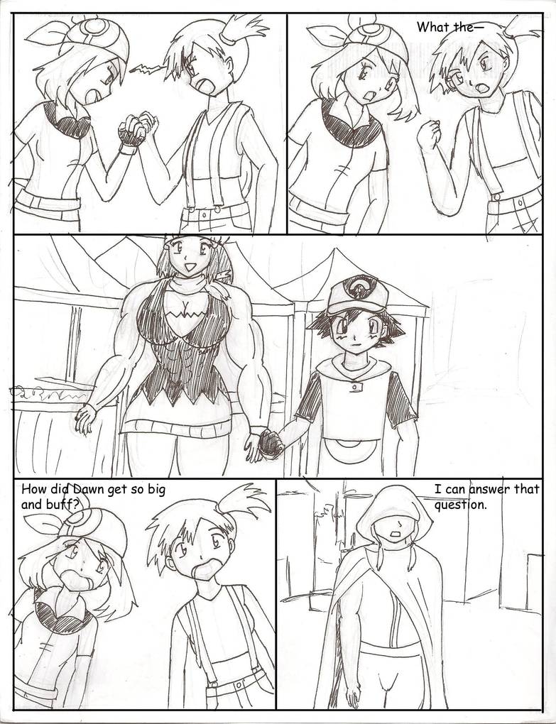 Pokemon Growth Mayhem Comic page 2 full