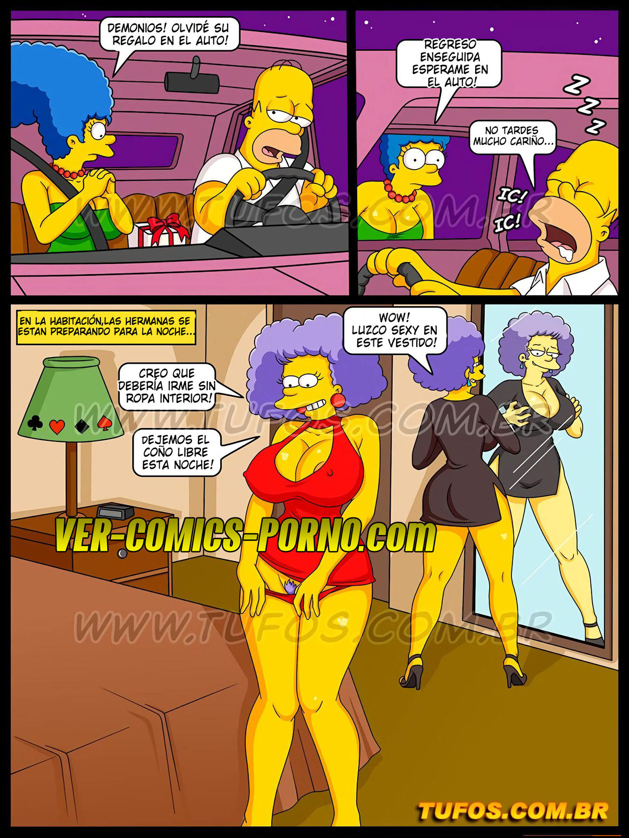 La Fiesta de Cumpleaños  Los Simpsons XXX page 3 full