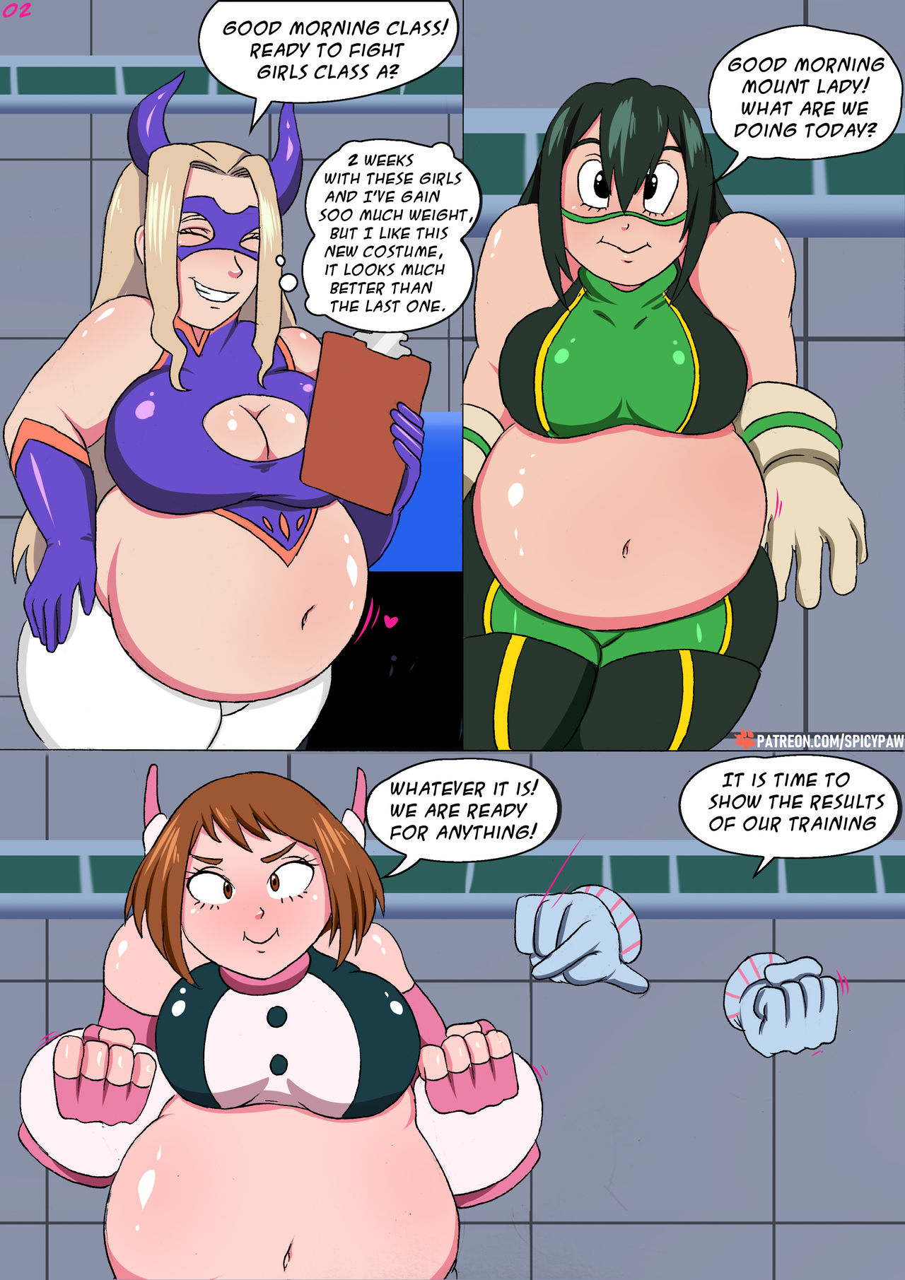 More Food! More Power! 4 - Mina Ashino page 3 full