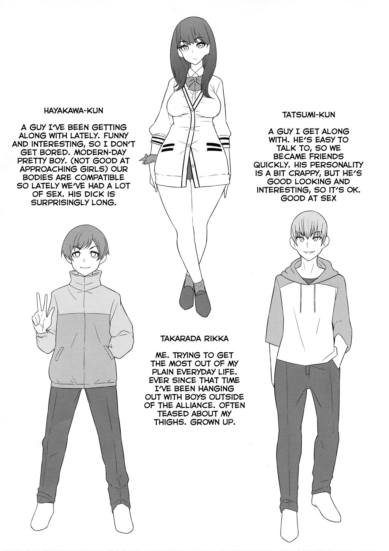 Rikka-chan x Classmate NTR Omnibus page 2 full