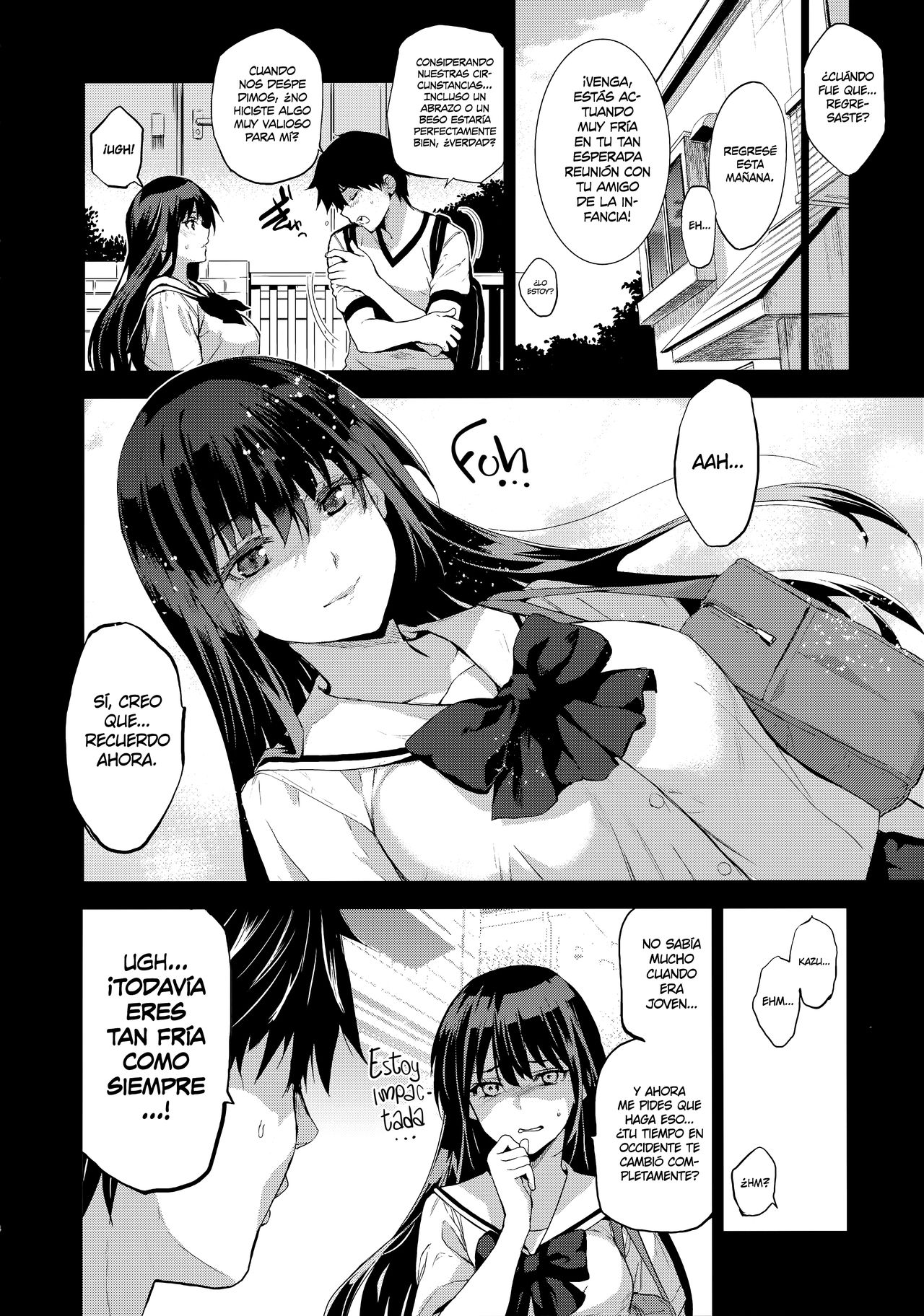 Otonari no Nie - Saikai Shita Osananajimi no Ie de Okita Koto | Lo que Pasó en la Casa de mi Amiga de la Infancia con la que me Reuní de Nuevo, Al Lado de la Ofrenda page 5 full