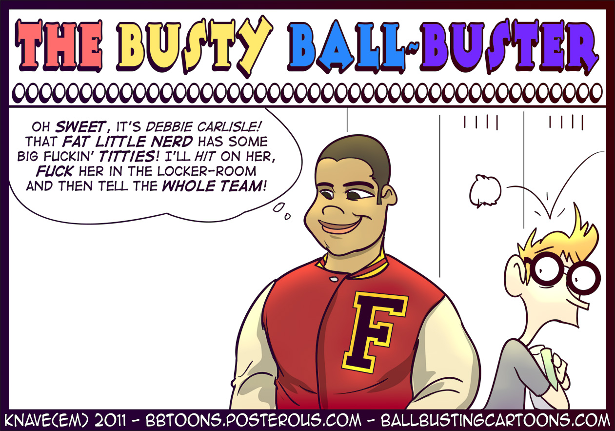 The Busty Ballbuster page 1 full