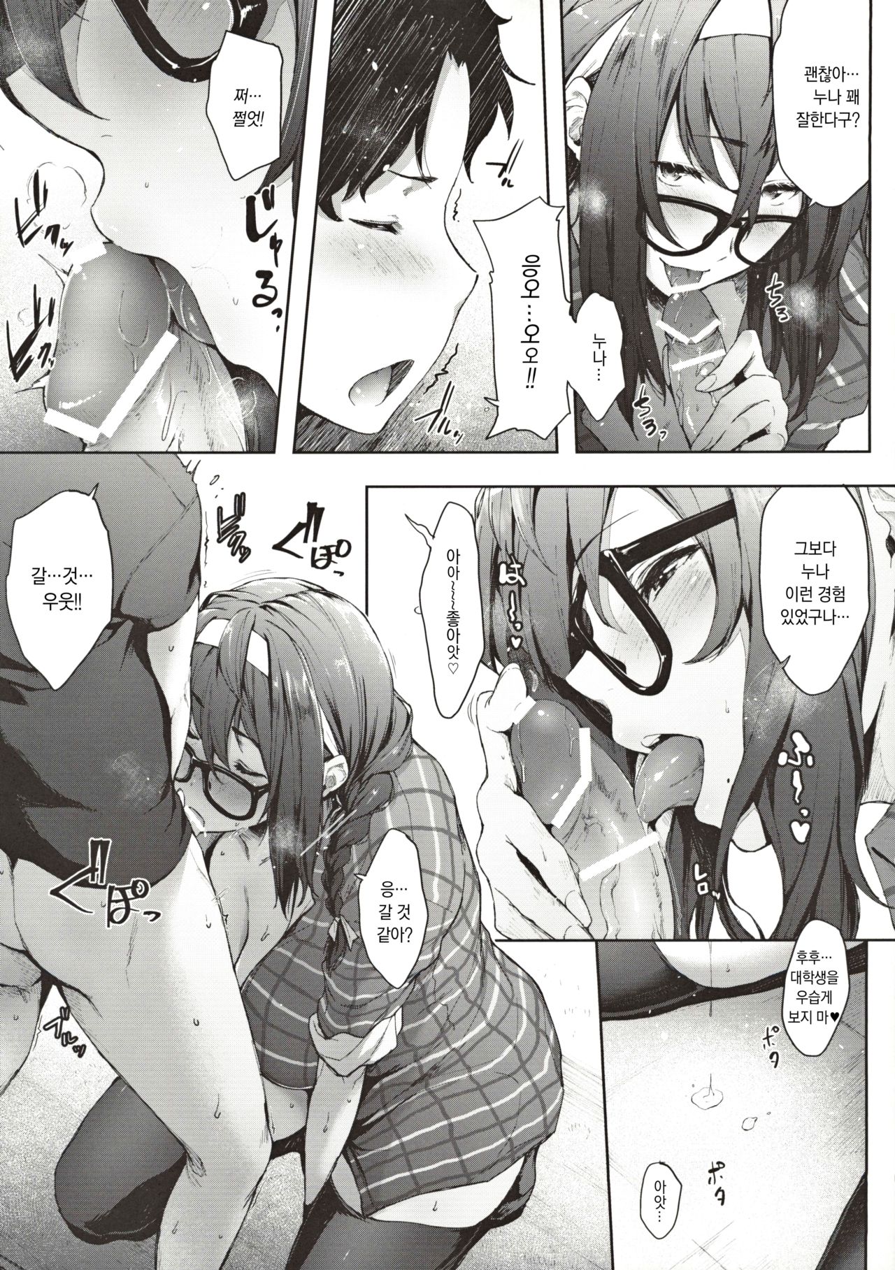Babaa no Inu Ma ni Nee-chan to | 엄마가 없는 사이에 누나랑 page 9 full