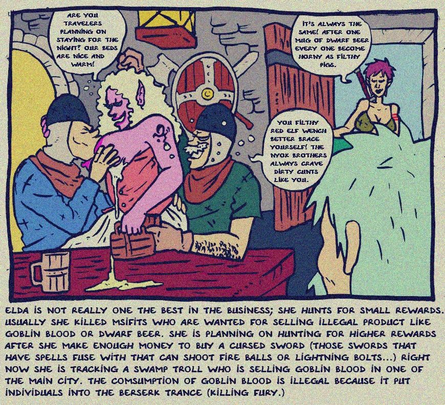 Elda the Warrior Slut page 6 full