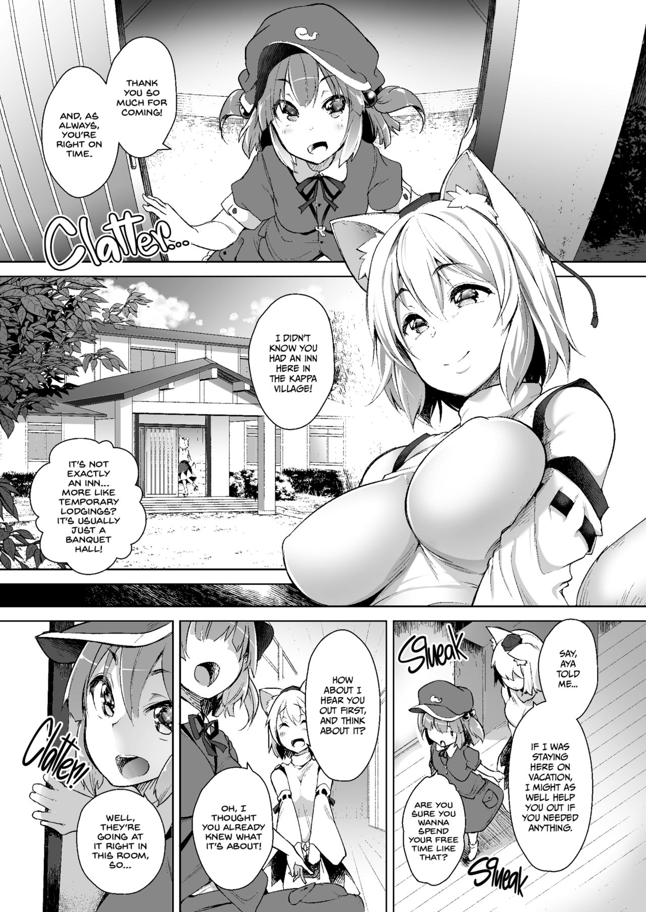 Youkai no Yama no Seishori Jijou | Sexual Help Needed on Youkai Mountain page 5 full