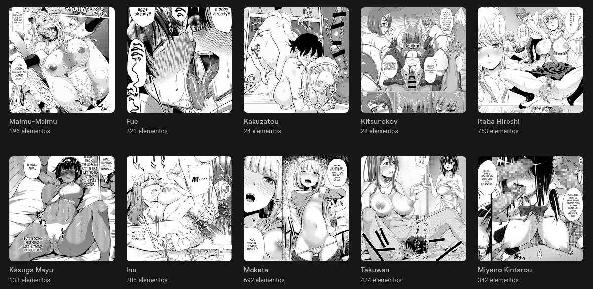 List of 945 authors H&amp;nonH page 10 full