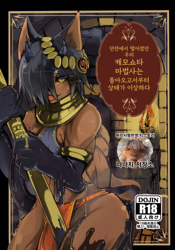 Dungeon de Hagureta Uchi no Kemoshota Majutsushi wa Modotte Kite kara Yousu ga Okashii | 던전에서 떨어졌던 우리 케모쇼타 마법사는 돌아오고서부터 상태가 이상하다 cover