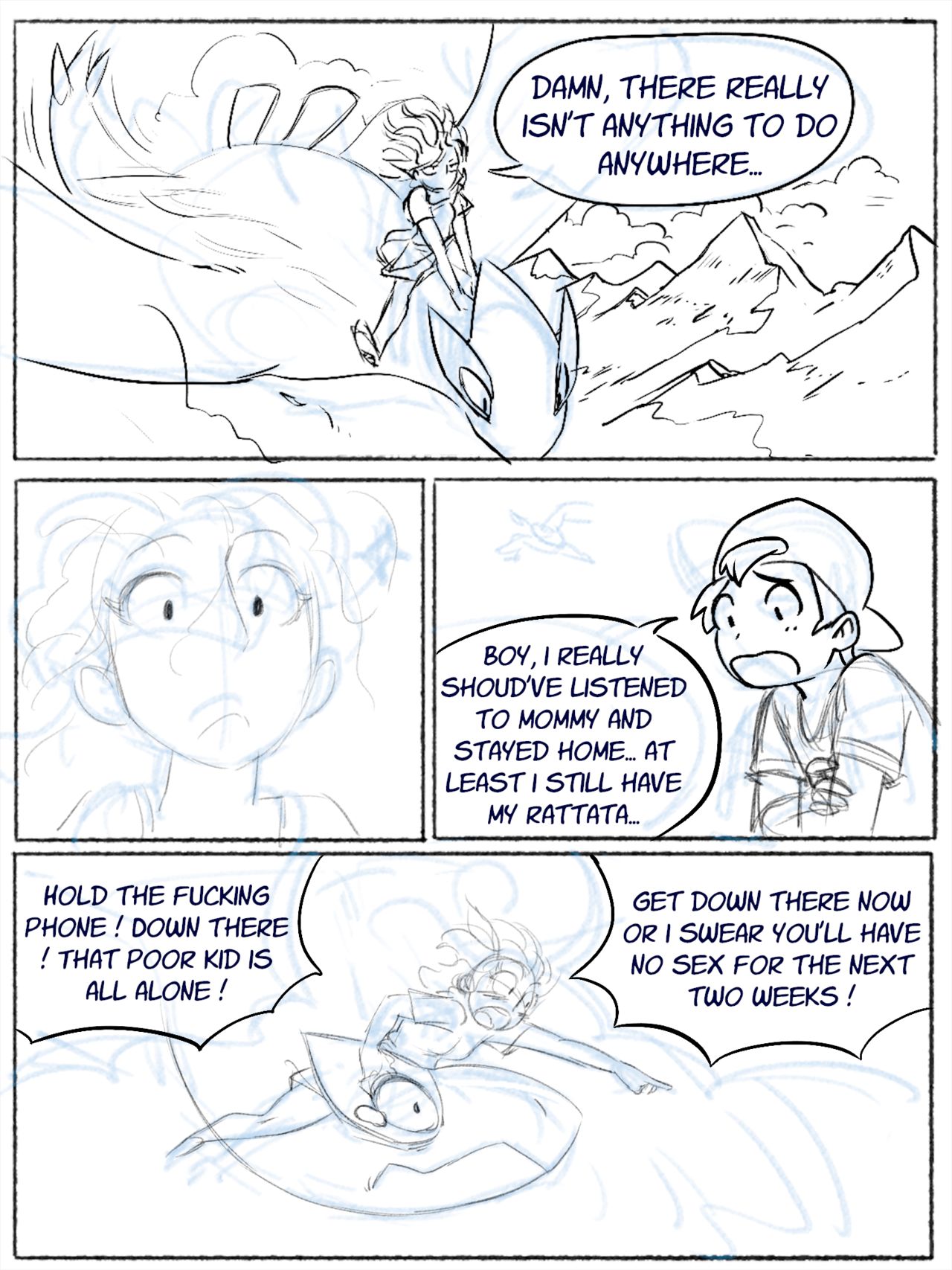 Korram Pokemon Vore Comic page 1 full