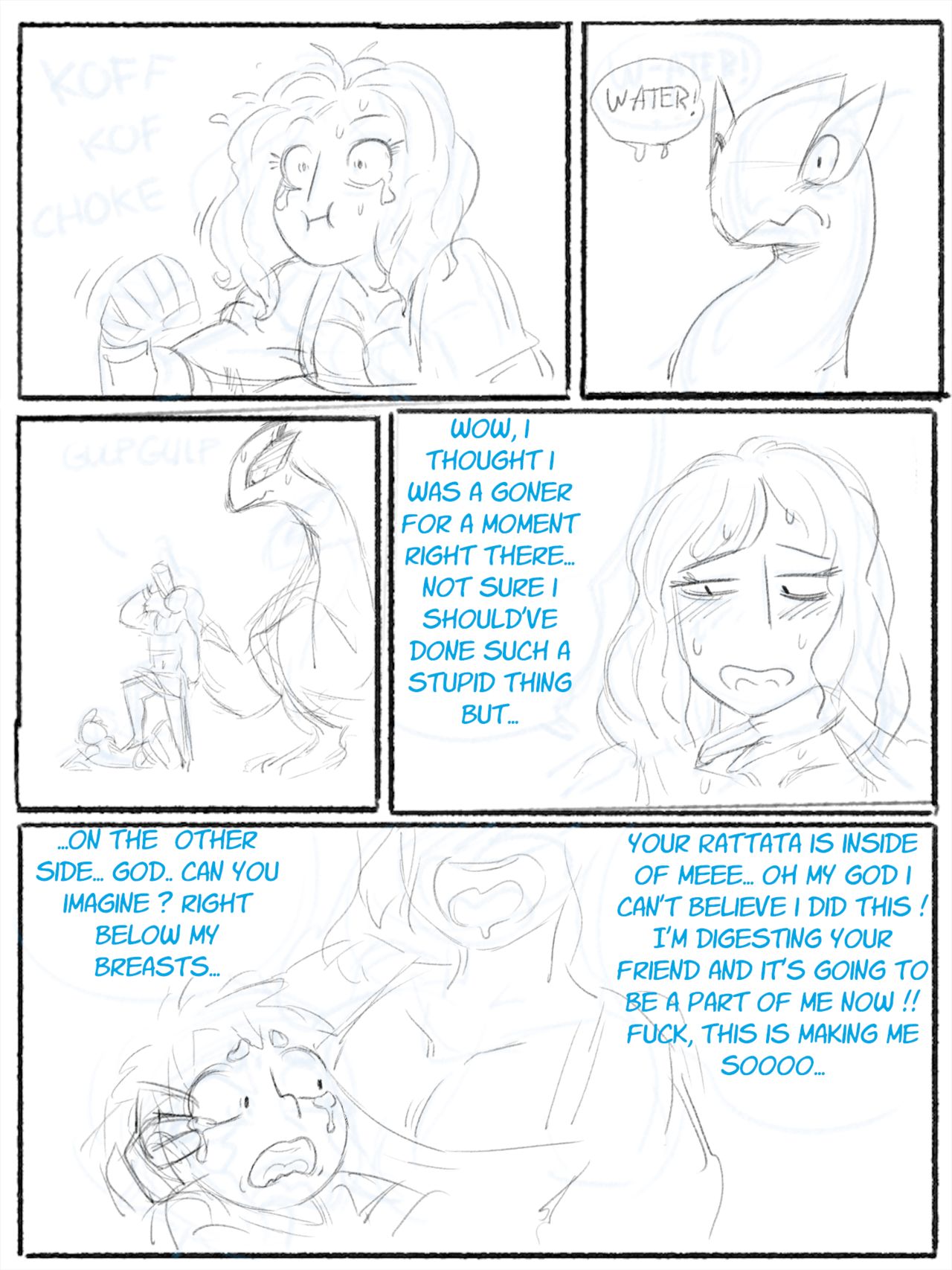 Korram Pokemon Vore Comic page 5 full